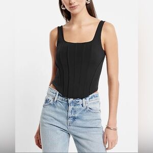Express Body Contour High Compression Corset Cropped Tank